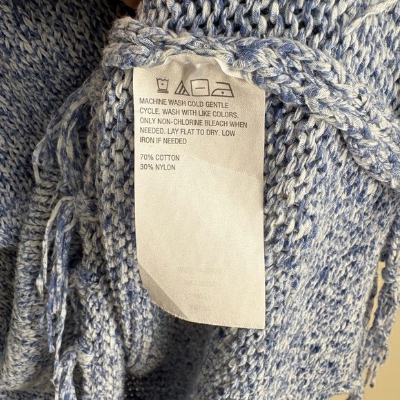 Knit Sleeveless Fringe Mini Dress - Picture 4 of 4